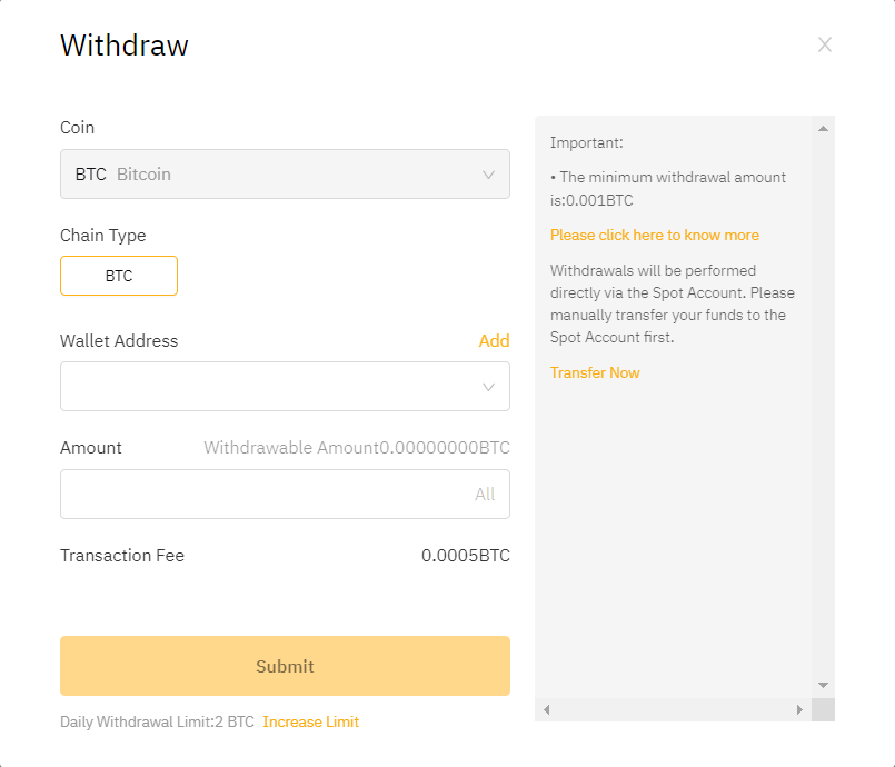 WITHDRAWING FUNDS FROM BYBIT